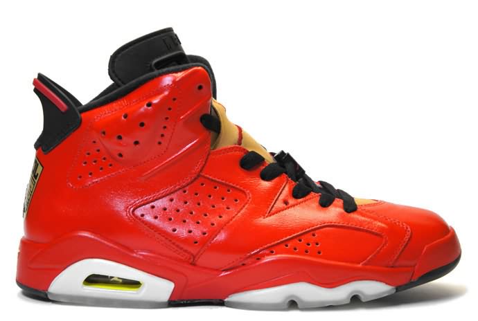 Best Gift Air Jordan 6 (VI) Porsche 911 Red Black
